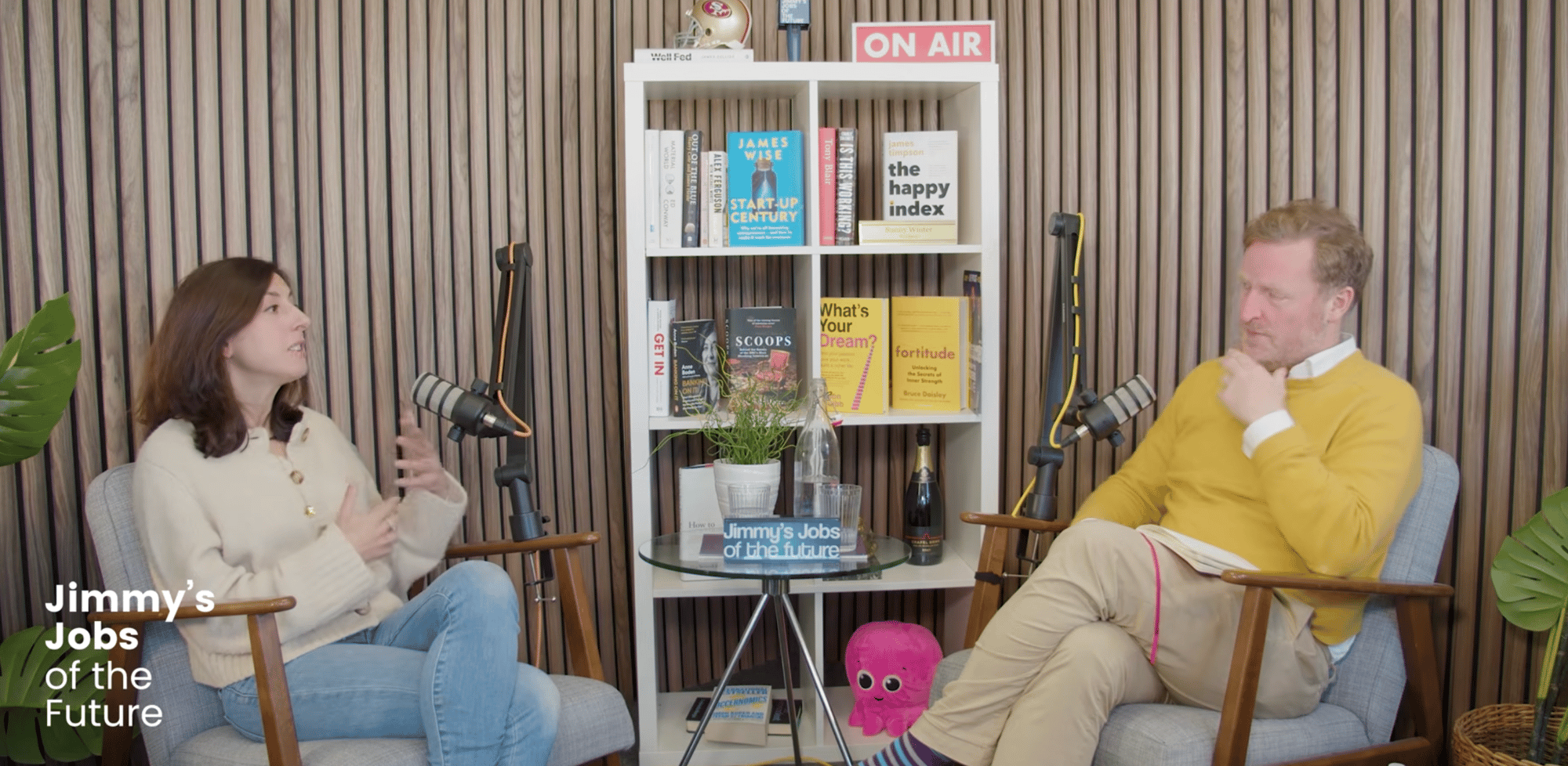 Jimmy Jobs Podcast featuring Claudia Harris